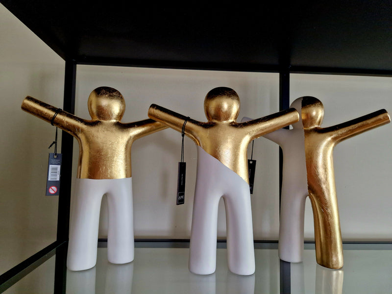 Alinterieur - Set of 3 figures - P'tit Maurice - White gold