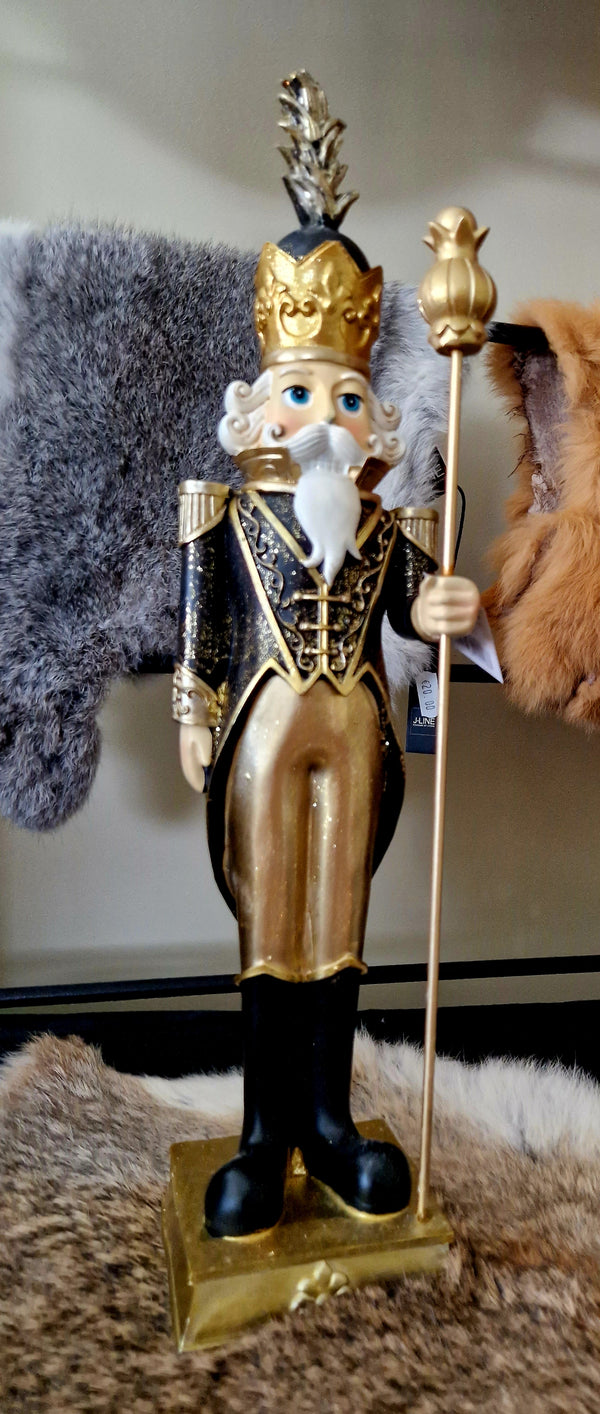 Al interior - Christmas - Nutcracker - Gold black - 11x9x43