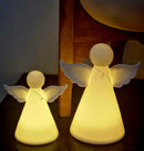 Kerst - Decoratieve Engel - Wit - Porselein