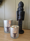 Alinterieur - Decoratief figuur - Notenkraker -  Matzwart - 31 cm