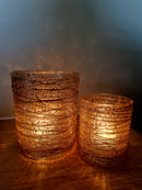 Alinterieur - Theelichhouder - Windlicht - Kerst - Golden wired