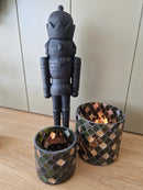 Alinterieur - Decoratief figuur - Notenkraker -  Matzwart - 31 cm