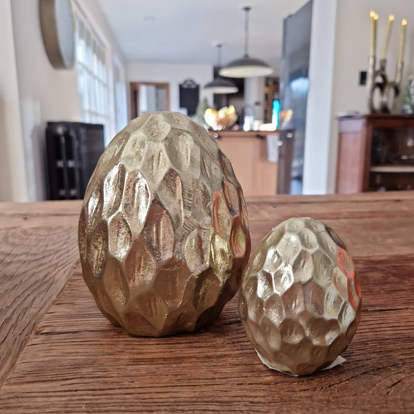 Alinterior - Ostern - Aufrechtes Ei - Struktur - Gold