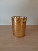 Alinterieur - Theelicht - Goud - Gestreept