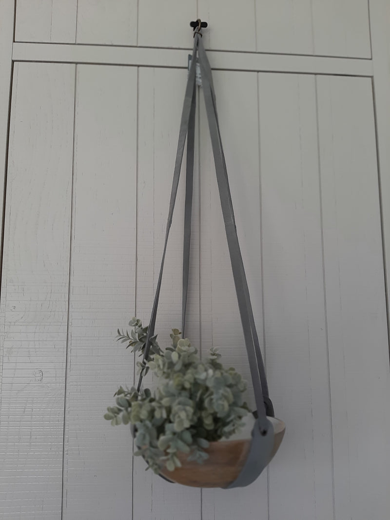 Alinterieur -Bloemen - Bloempothanger -Grijs