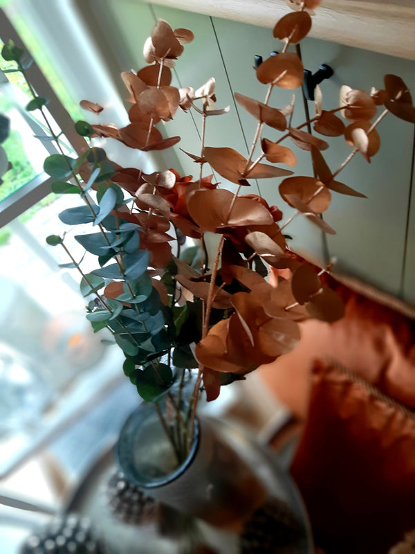 Alinterieur - Künstliche Blumen - Eukalyptus - Grün