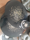 Alinterieur - Plateau - Schotel - Ovaal - Zwartgoud - Handgemaakt