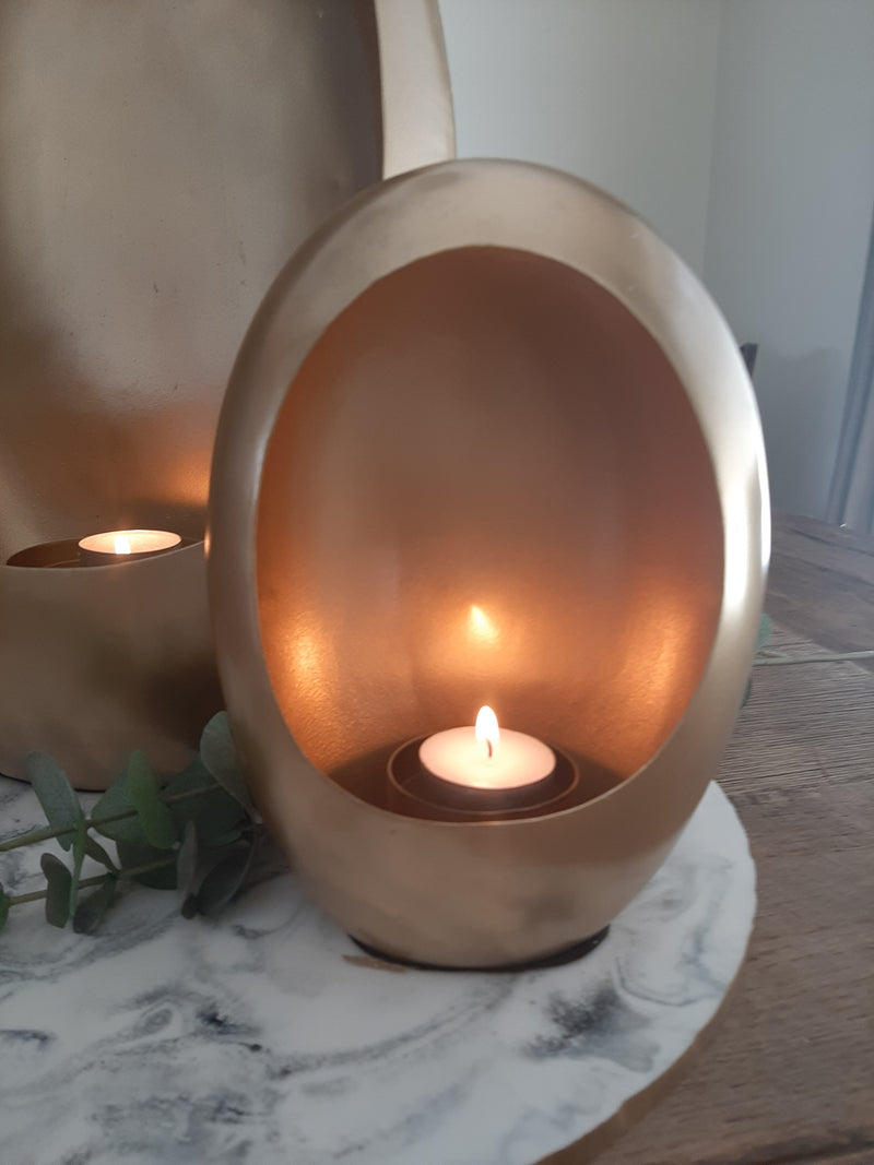 Alinterior - Stehendes Ei - Gold - Schmal