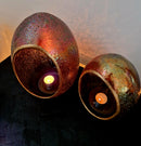 Alinterieur - Glazen glanzend gouden ei - Ruw