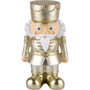 Alinterieur - Kleine bolle Notenkraker - Goud - 18 cm